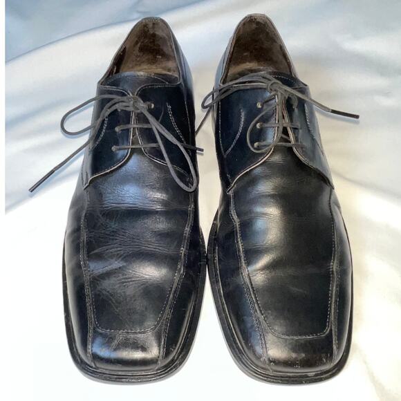 Johnston & Murphy Leather Dress Shoes - Men\'s Size 10 1/2 M - Handmade in Italy main image 11